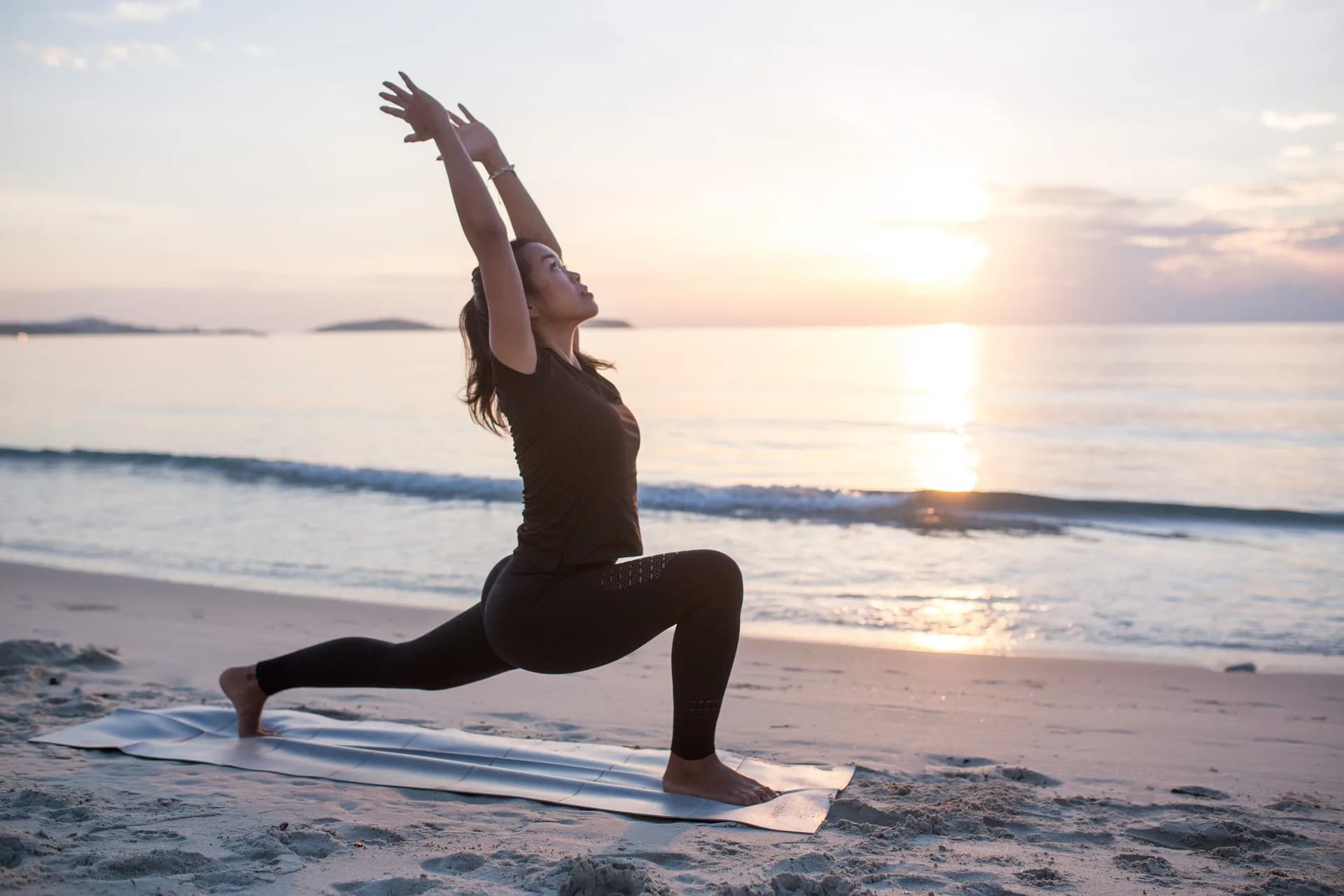 Beach Yoga Class