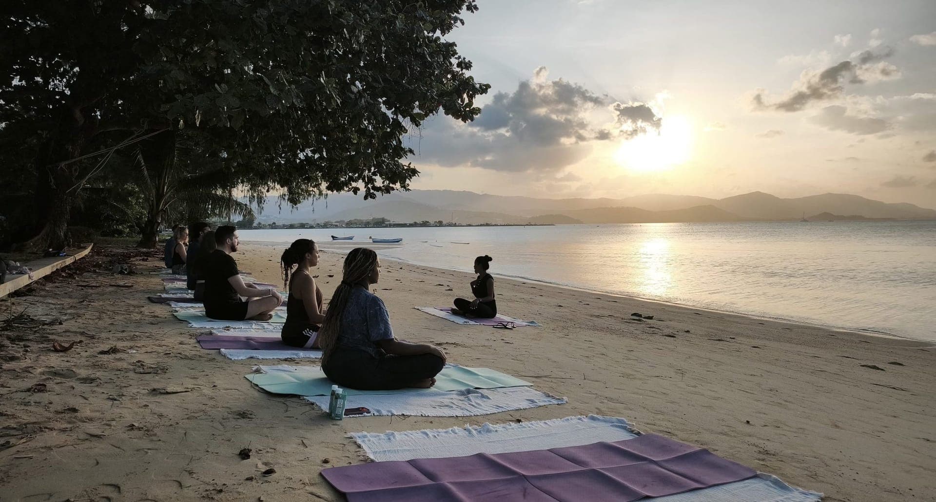 Yoga in Taling Ngam, Koh Samui